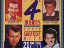 THE 4 BOBBY'S - THEIR GREATEST HITS BOBBY VEE, RYDELL, DARIN, VINTON JB411 OZ LP