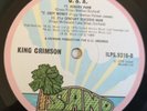 King Crimson LP U.S.A. UK Pink island rim 1st Press A1 & B1