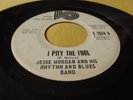 JESSE MORGAN & HIS RHYTHM & BLUES BAND Hawaii Hawaiian SOUL Blues 45 rpm PROMO