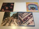 Beatles LP Vinyl Records White Album with Inserts Abbey Road Mystery Rubber Soul