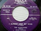 The HARPTONES doowop 45 I Almost Lost My Mind / Ou Wee Baby 1956 WS1411