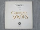 CHOPIN ETUDES OP.10 & OP.25  VINYL RECORD LP / GUIOMAR NOVAES, Piano