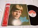 DAVID BOWIE FIRST ALBUM JAPAN ORIGINAL DERAM RECORD DL 44 W/OBI SAMPLE