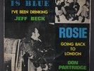 JEFF BECK / DON PARTRIDGE: Love Is Blue + 1 / Rosie 45 (Israel, PC, tol)