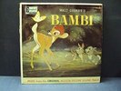 WALT DISNEY'S BAMBI - SOUND TRACK - RARE 1957 DISNEYLAND LP - WDL SERIES
