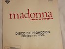 MADONNA Like a Virgin LP White Label PROMO RARE PEERUVIAN