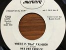 DEE DEE WARWICK - Where Is That Rainbow Mercury PROMO Soul 45 Rare