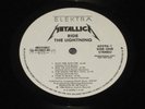 Metallica Ride The Lightning Promo LP Elektra WLP Megaforce 60396-1 NM 1984 RARE