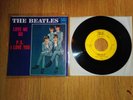 The Beatles 45 record LOVE ME DO, Tollie 1964 Picture sleeve, yellow box label