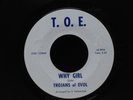 Trojans Of Evol-Through The Night/Why Girl-T.O.E. 125970-RARE GARAGE