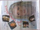 autographe dedicace serge gainsbourg gérard depardieu sur affiche je vous aime
