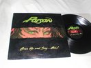 POISON Open Up and Say...Ahh  (1988) LP Hard Rock Metal Every Rose Has Its Thorn