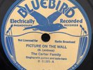 Bluebird 5185 Carter Family  - Picture On The Wall/AMBER TRESSES 78 rpm 1932 E
