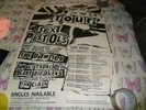 SEX PISTOLS  ANARCHY IN THE UK ORIGINAL TOUR POSTER VG CLASH DAMNED 20