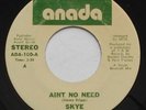 Modern Soul SKYE Aint No Need ANADA 45 HEAR MP3
