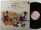 DAVE BRUBECK QUARTET Jazz Impressions of the USA COLUMBIA LP wlp