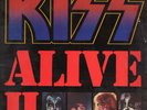 KISS Vinyl LP Casablanca 1977, NBLP-7076, Alive  II, (w/poster, tattoos)   VG+