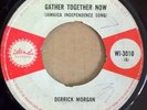 3 X 7 inch Orig Red & White Island singles