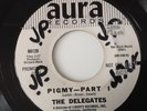 DELEGATES (BILLY LARKIN)- PIGMY-PART 1 / THE PEEPER- AURA PROMO 88120. VG+