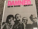 THE DAMNED - NEW ROSE / NASTY - PINK WAX  500 ONLY ( CLASH,SEX PISTOLS ,ADVERTS)