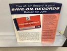 Save-On-Records EP Sampler RCA SPA-7-27 Elvis Presley Rare with picture sleeve