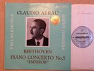 BEETHOVEN PIANO CONCERTO NO 5 claudio arrau UK COLUMBIA STEREO SAX 2297 1st