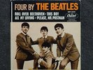 THE BEATLES Four By The Beatles CAPITOL EAP 1-2121  EP w/ cover