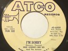 FRED LOWERY BIG BO ARROWS I'm Sorry/You're Not Worth The Tears 45 Acto hear
