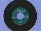 Bobby King W-A-S-T-E-D WASTED Federal 45 Record Soul Mod Popcorn R&B Blues VG+