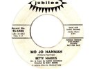 R&B Soul 45 - Betty Harris - Mo Jo Hannah - Jubilee -PROMO HEAR