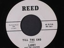 LARRY & LOAFERS: Till The End / Panama City Blues 45 (repro) Vocal Groups