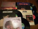 ARETHA FRANKLIN LP RECORD LOT-5 IN ALL- FEMALE SOUL R&B NEVER/THIS/TWO/LADY/DIVA
