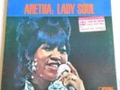 Aretha Franklin Lady Soul LP original 1st CLEAN copy Natural Woman hype sticker