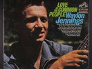 WAYLON JENNINGS: Love Of The Common People LP Country