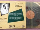 CHRISTIAN FERRAS & BARBIZET Debussy/Faure ORIG Decca FAT 133138 FRA-1955 LP EX+