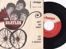 THE BEATLES -Ain't She Sweet / Cry For A Shadow- 7