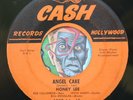 HEAR Honey Lee 45 Angel Cake/Piney's Boogie Woogie CASH popcorn soul R&B blues