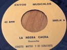 ? JOSEITO MATEO *NEGRA CACHA* PRIVATE GUARACHA TUMBA 2SIDER 45 Bienvenido Granda