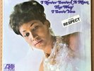 Aretha Franklin I Never Loved a Man LP Atlantic Mono in shrink & hype sticker