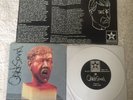 Quicksand Omission 7” WHITE hardcore revelation punk W/insert 1st Pressing 1990