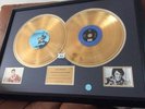 elvis presley Moody Blues And Blue Hawaii Double Gold Record