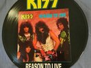 Kiss Reason To Live picture disc record