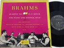 Brahms Piano Quartets #1 & 3:Schneider et al:Mercury MG 10010/11:Orig Black:NM