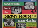 VARIOUS: Songs From The Mickey Mouse Club Serials LP (nice copy so close to M-)