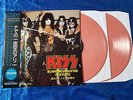 KISS 2 LP Burning Hellfire In Kyoto, Live In Japan 1977, PINK VINYL, OBI, MINT