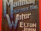 ELTON JOHN MADMAN ACROSS THE WATER LP 1971 UK RED VINYL NICE CONDITION  VG/VG B