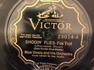 Victor 23014 Blue Steele Orch SHOOIN' FLIES w Kay Austin 1930 78 rpm E HOT