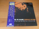 LP DONALD BYRD BYRD IN HAND JAPAN OBI BLUE NOTE