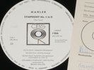 MAHLER (BRUNO WALTER) -Symphony No. 1 in D- LP 1965 CBS Promo Archiv-Copy mint