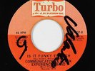 Funk/Sweet Soul 45 - Communicators & BEB - Is It Funky Enough - Turbo - mp3